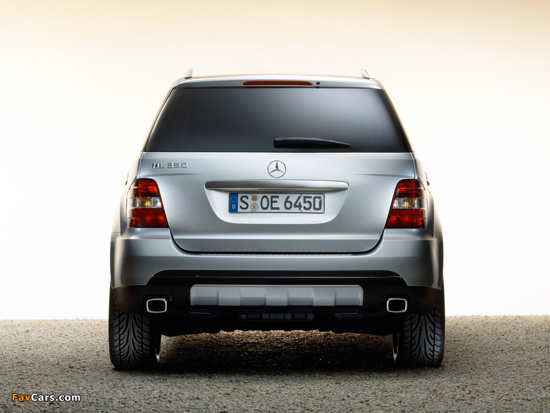 Pictures of Mercedes-Benz ML 350 (W164) 2005–08 (800 x 600)