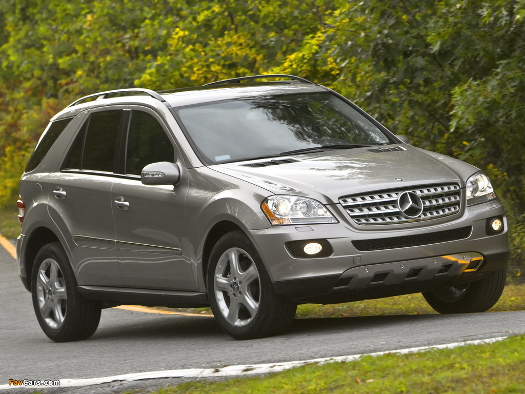 Pictures of Mercedes-Benz ML 350 US-spec (W164) 2005–08 (1024 x 768)