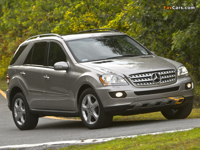 Pictures of Mercedes-Benz ML 350 US-spec (W164) 2005–08 (640 x 480)