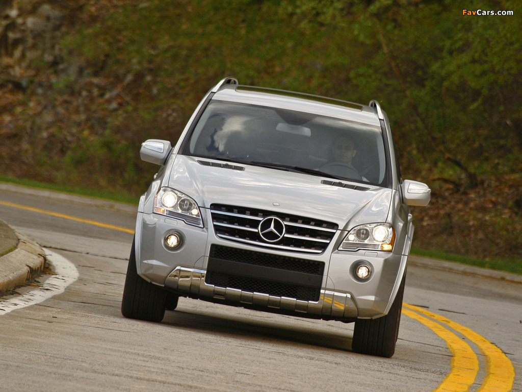 Pictures of Mercedes-Benz ML 63 AMG US-spec (W164) 2008–10 (1024 x 768)