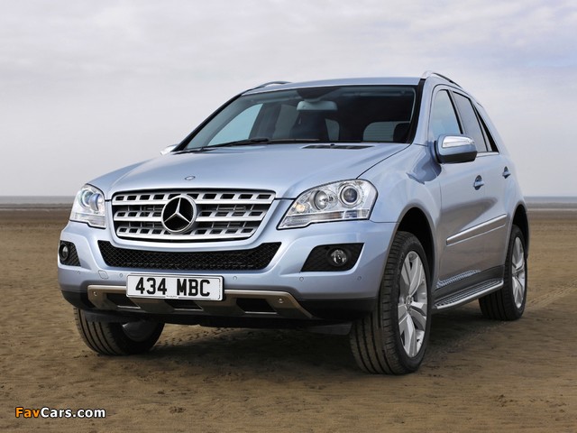 Pictures of Mercedes-Benz ML 280 CDI UK-spec (W164) 2008–11 (640 x 480)