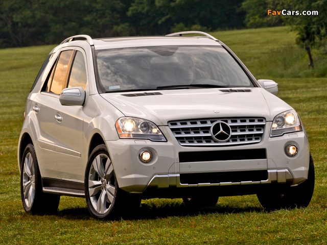 Pictures of Mercedes-Benz ML 550 (W164) 2008–11 (640 x 480)