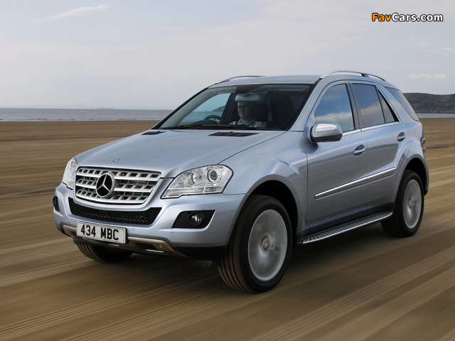 Pictures of Mercedes-Benz ML 280 CDI UK-spec (W164) 2008–11 (640 x 480)