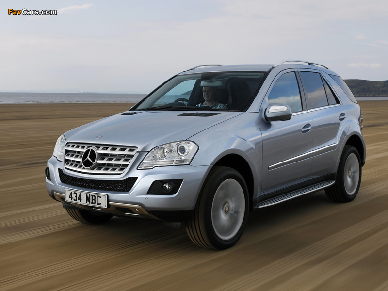 Pictures of Mercedes-Benz ML 280 CDI UK-spec (W164) 2008–11 (800 x 600)