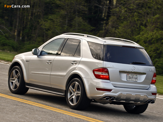 Pictures of Mercedes-Benz ML 63 AMG US-spec (W164) 2008–10 (640 x 480)