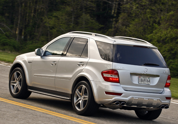 Pictures of Mercedes-Benz ML 63 AMG US-spec (W164) 2008–10