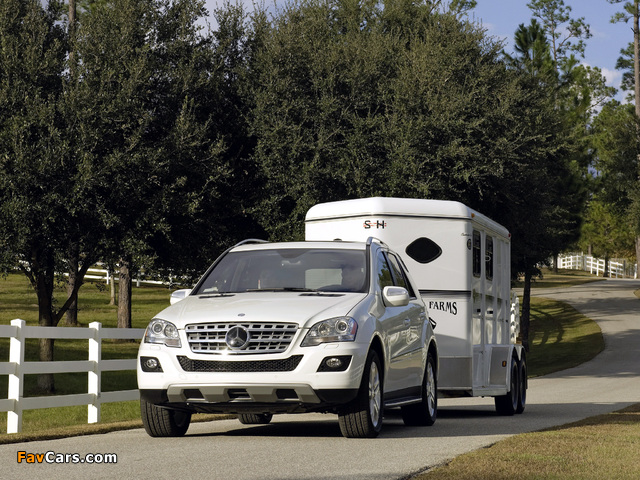 Pictures of Mercedes-Benz ML 320 BlueTec (W164) 2008–11 (640 x 480)