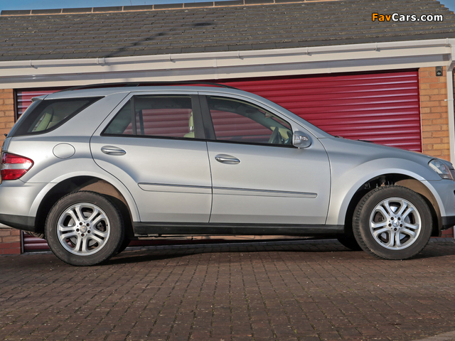 Pictures of Mercedes-Benz ML 320 CDI UK-spec (W164) 2008–11 (640 x 480)