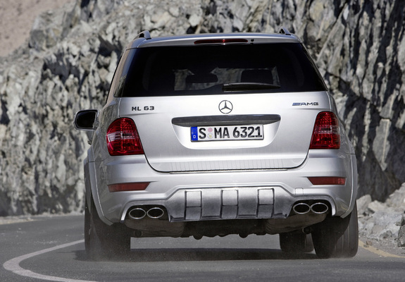 Pictures of Mercedes-Benz ML 63 AMG (W164) 2008–10