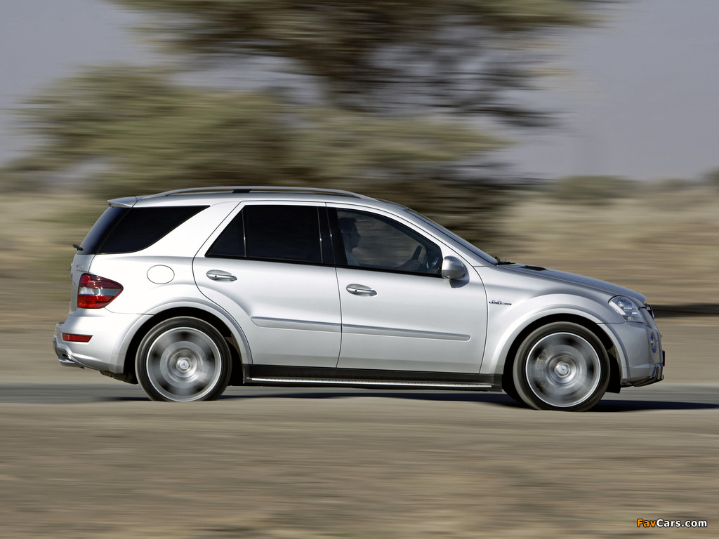 Pictures of Mercedes-Benz ML 63 AMG (W164) 2008–10 (1024 x 768)
