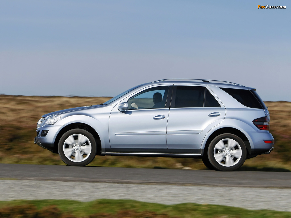 Pictures of Mercedes-Benz ML 280 CDI UK-spec (W164) 2008–11 (1024 x 768)