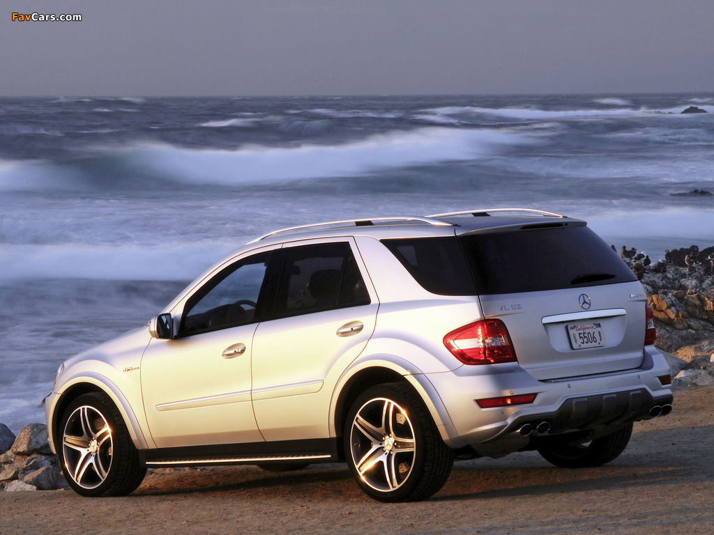 Pictures of Mercedes-Benz ML 63 AMG 10th Anniversary (W164) 2009 (1024 x 768)