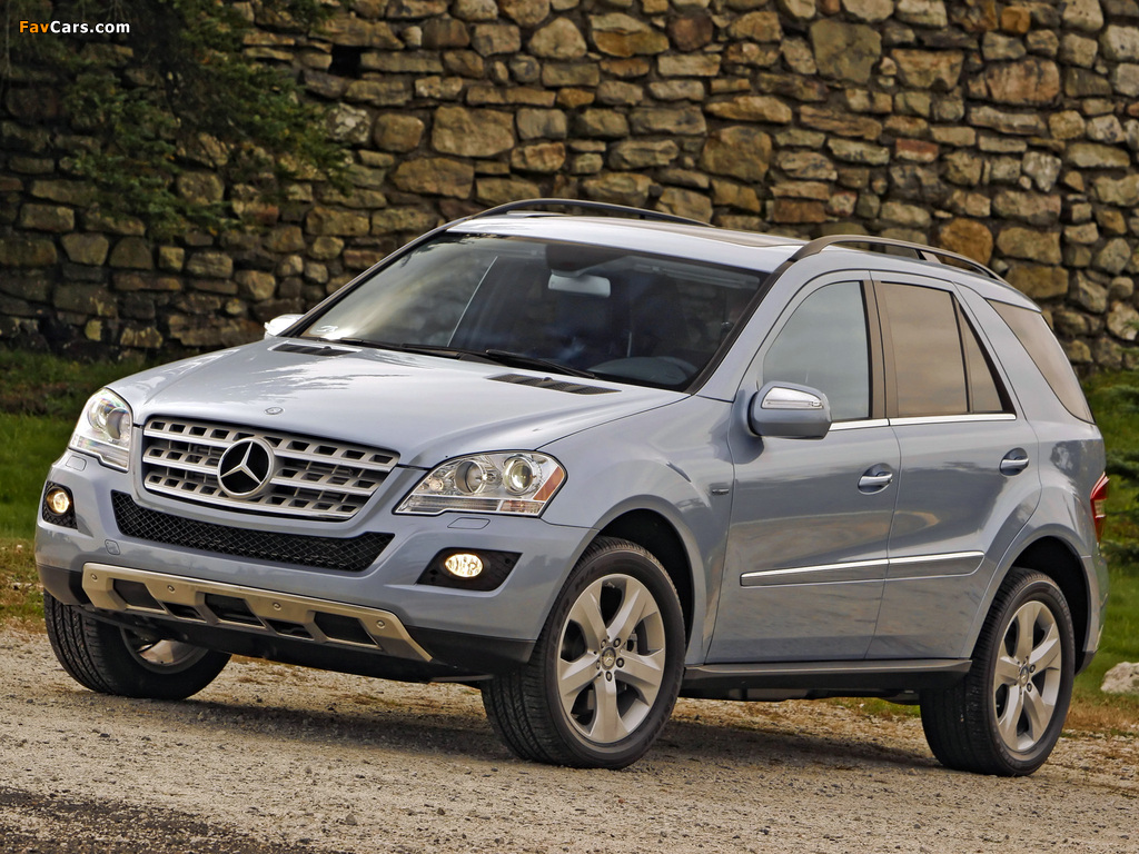 Pictures of Mercedes-Benz ML 350 BlueTec US-spec (W164) 2009–11 (1024 x 768)