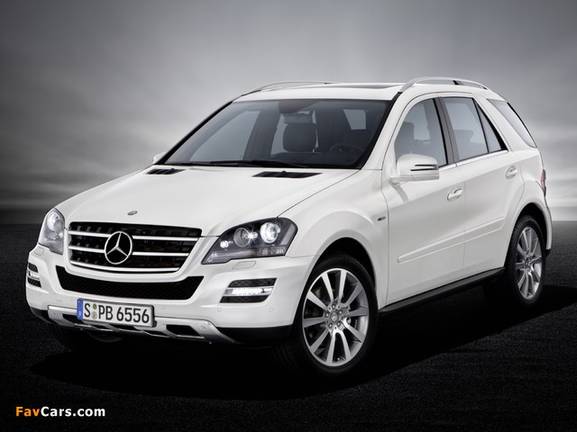 Pictures of Mercedes-Benz ML 350 BlueTec Grand Edition (W164) 2010–11 (640 x 480)