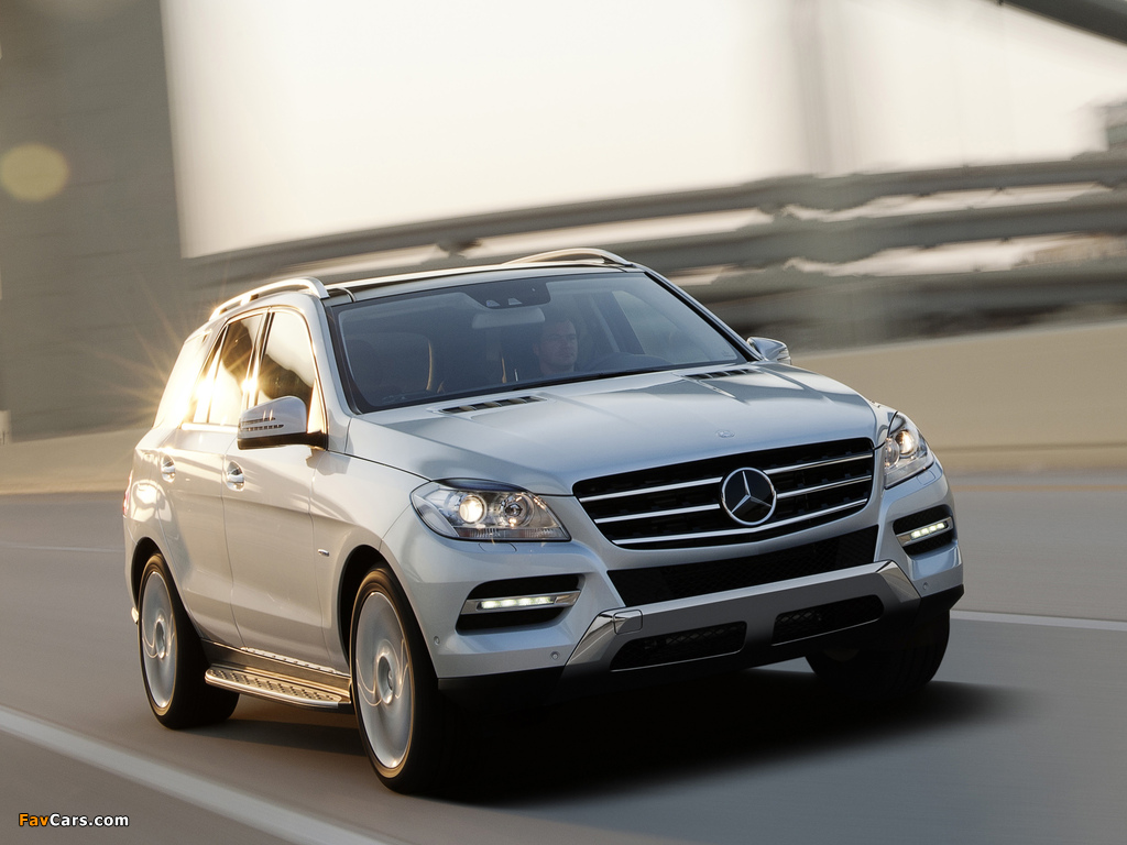 Pictures of Mercedes-Benz ML 350 BlueEfficiency (W166) 2011 (1024 x 768)
