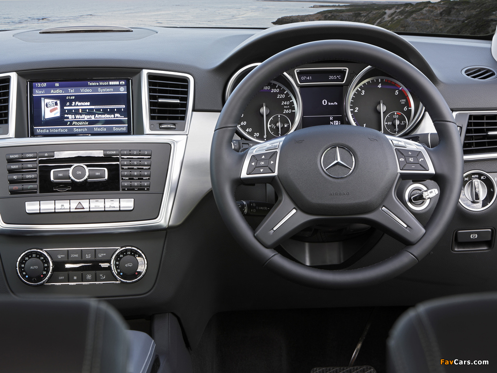 Pictures of Mercedes-Benz ML 250 BlueTec AU-spec (W166) 2011 (1024 x 768)