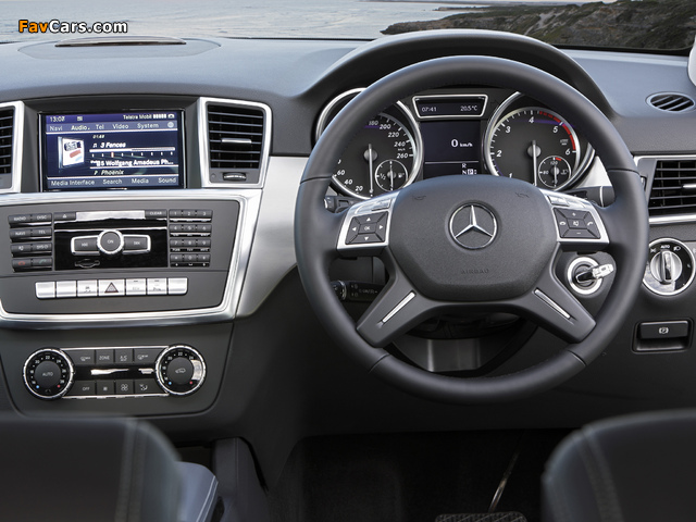 Pictures of Mercedes-Benz ML 250 BlueTec AU-spec (W166) 2011 (640 x 480)