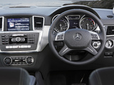 Pictures of Mercedes-Benz ML 250 BlueTec AU-spec (W166) 2011