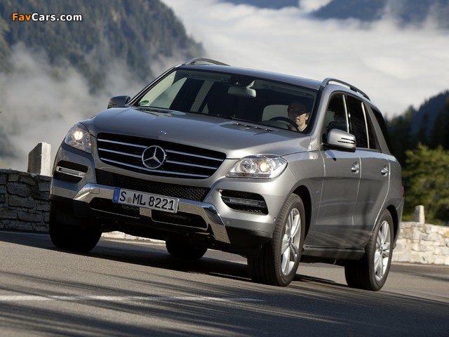 Pictures of Mercedes-Benz ML 350 BlueEfficiency (W166) 2011 (640 x 480)