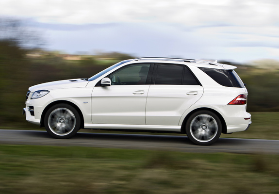 Pictures of Mercedes-Benz ML 350 BlueTec AMG Sports Package UK-spec (W166) 2012