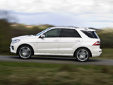 Pictures of Mercedes-Benz ML 350 BlueTec AMG Sports Package UK-spec (W166) 2012