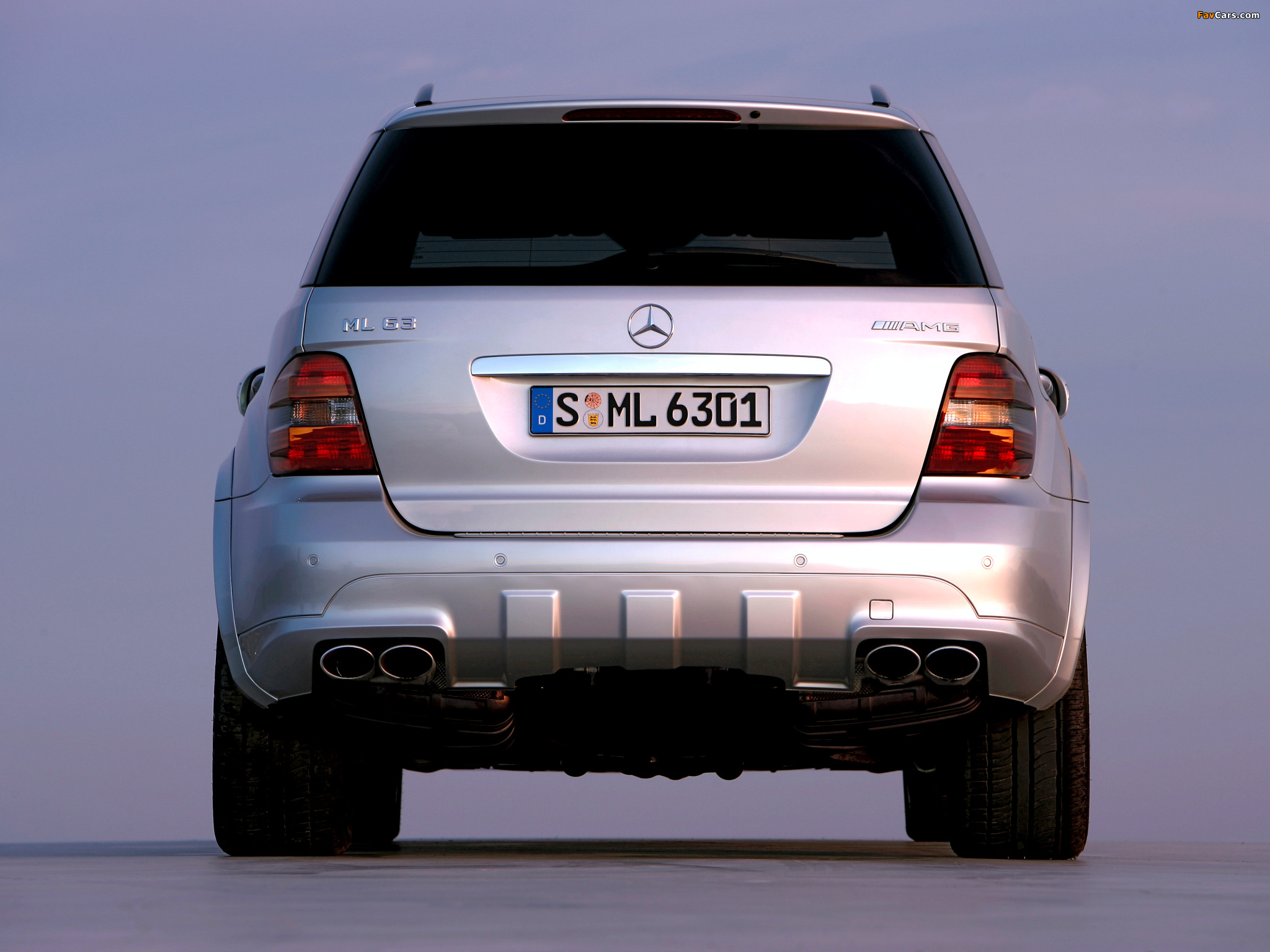 Mercedes-Benz ML 63 AMG (W164) 2006–08 wallpapers (2048 x 1536)