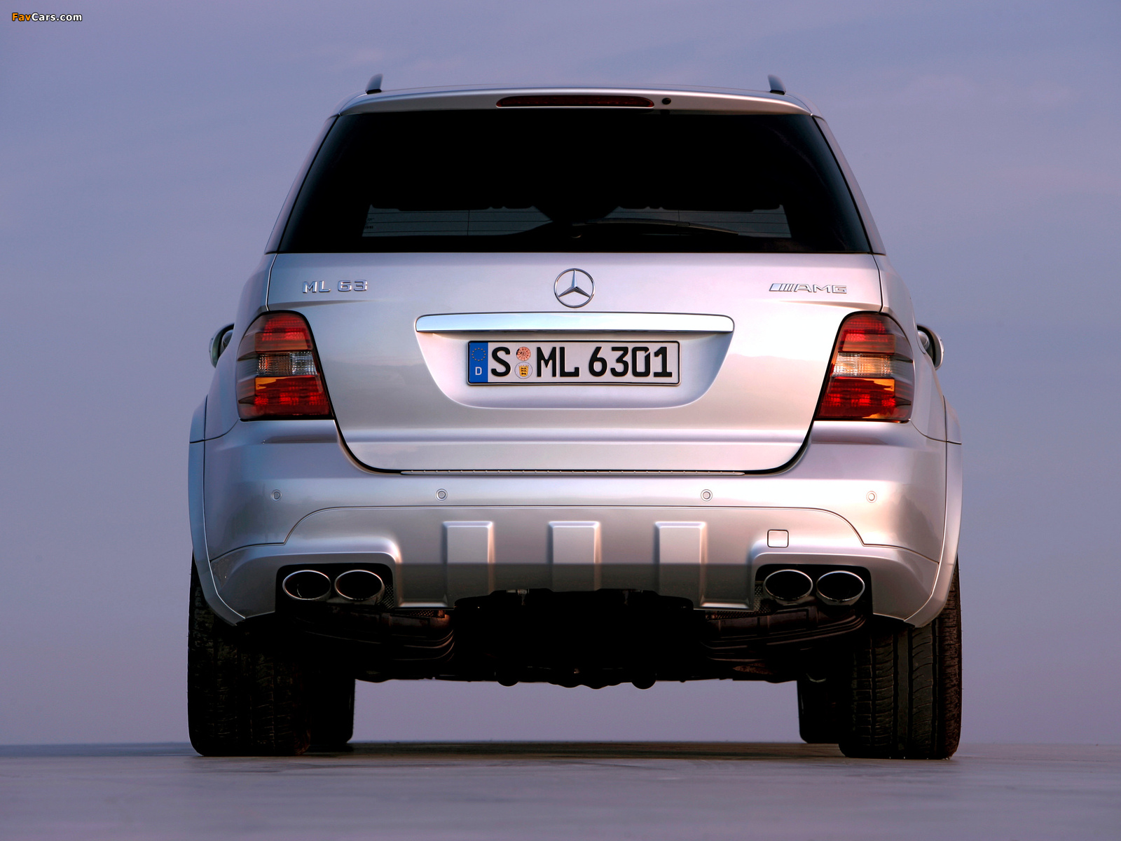 Mercedes-Benz ML 63 AMG (W164) 2006–08 wallpapers (1600 x 1200)