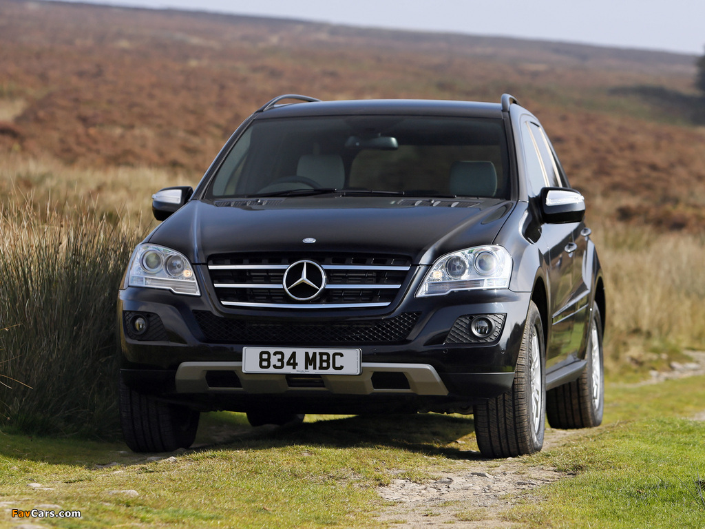 Mercedes-Benz ML 320 CDI UK-spec (W164) 2008–11 wallpapers (1024 x 768)