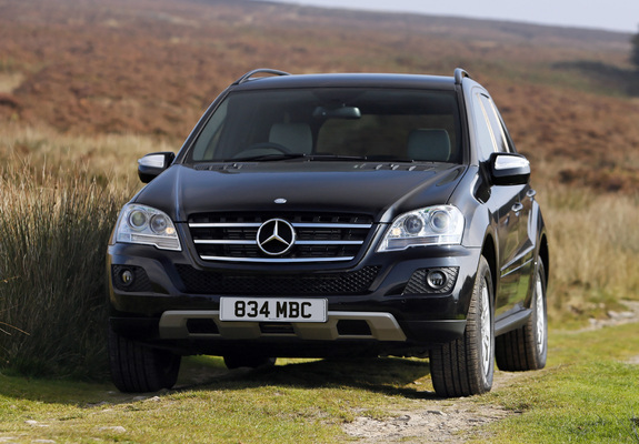 Mercedes-Benz ML 320 CDI UK-spec (W164) 2008–11 wallpapers