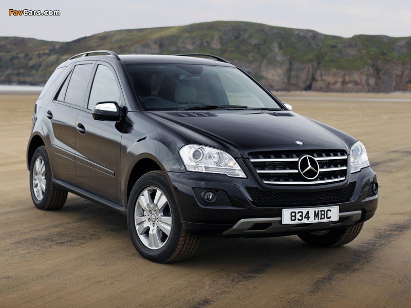 Mercedes-Benz ML 320 CDI UK-spec (W164) 2008–11 wallpapers (800 x 600)