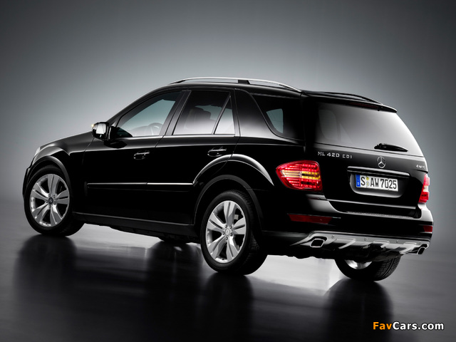 Mercedes-Benz ML 420 CDI (W164) 2008–11 wallpapers (640 x 480)