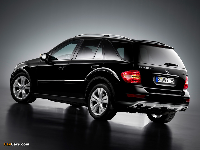 Mercedes-Benz ML 420 CDI (W164) 2008–11 wallpapers (800 x 600)