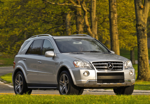 Mercedes-Benz ML 63 AMG US-spec (W164) 2008–10 wallpapers