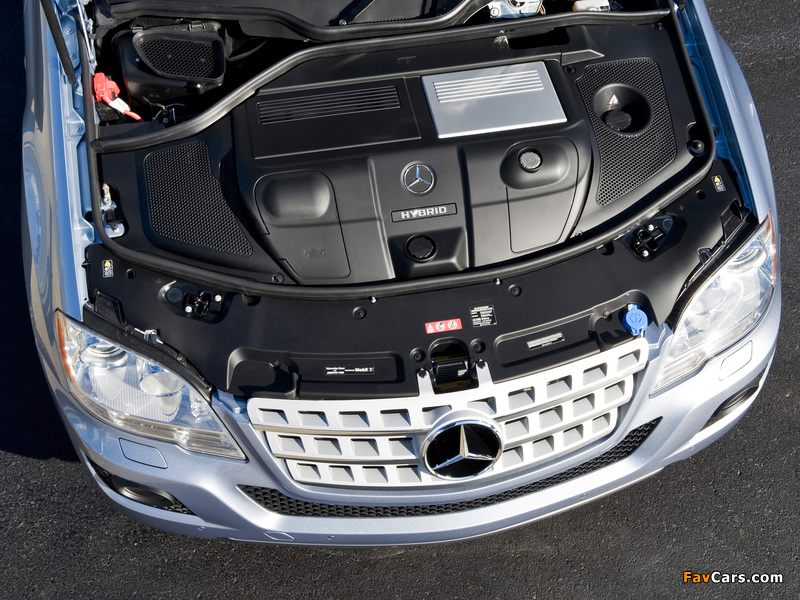 Mercedes-Benz ML 450 Hybrid (W164) 2009–11 wallpapers (800 x 600)