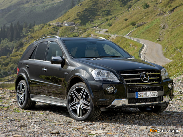 Mercedes-Benz ML 63 AMG Performance Studio (W164) 2009 wallpapers (640 x 480)