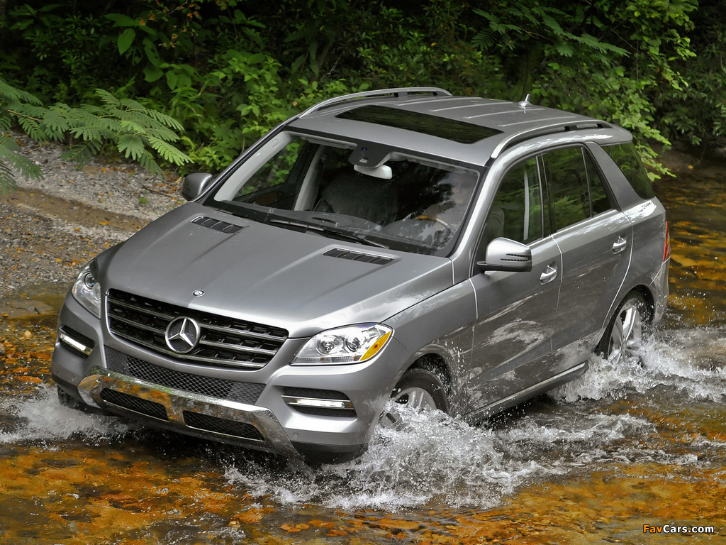 Mercedes-Benz ML 350 US-spec (W166) 2011 wallpapers (1024 x 768)