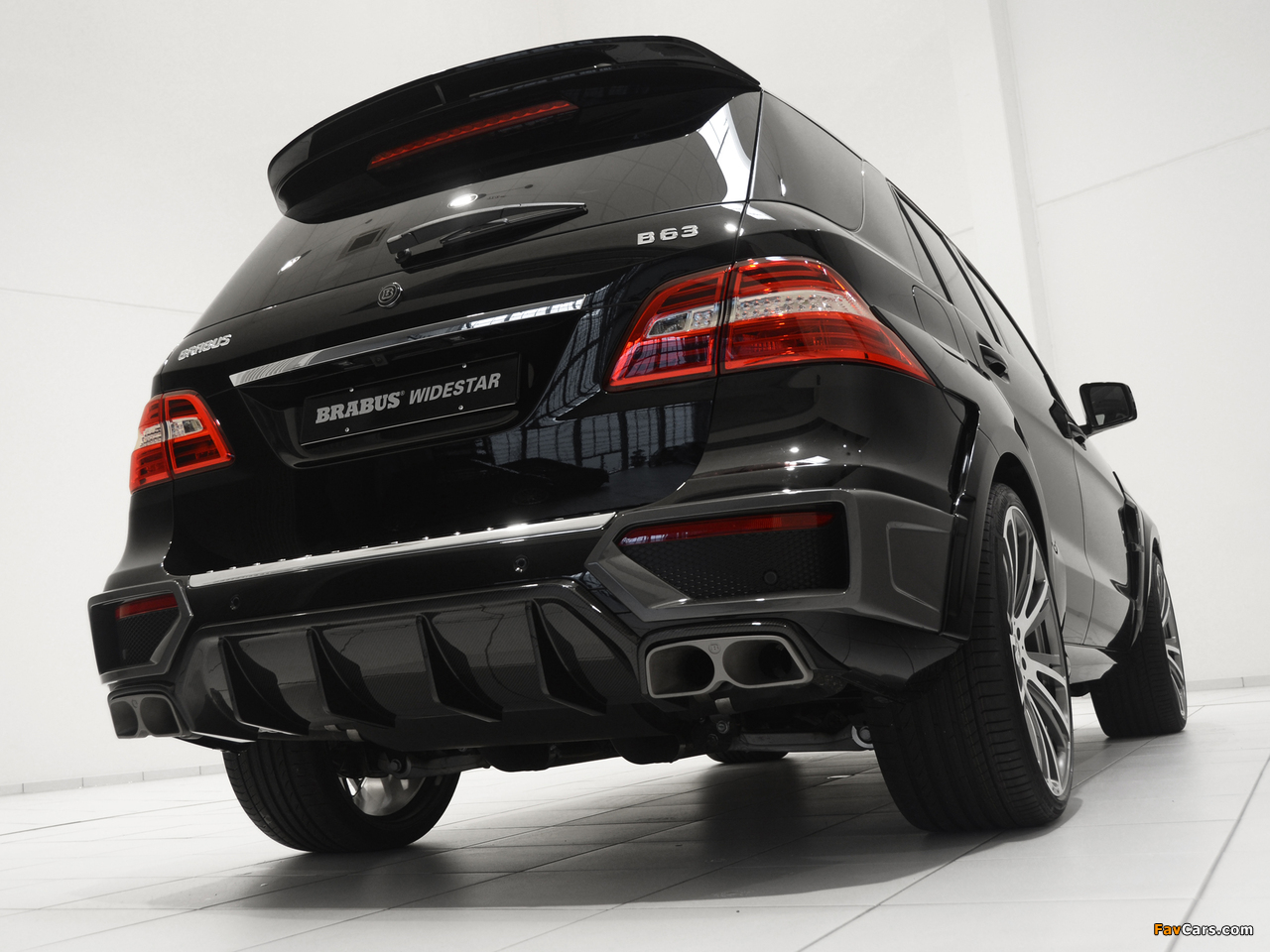 Brabus ML 63 Widestar (W166) 2012 wallpapers (1280 x 960)