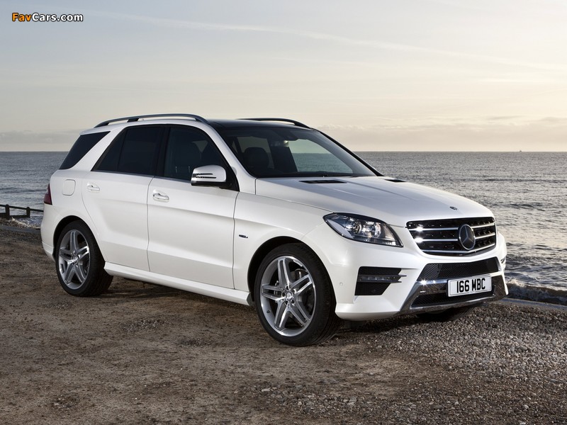 Mercedes-Benz ML 350 BlueTec AMG Sports Package UK-spec (W166) 2012 wallpapers (800 x 600)
