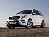 Mercedes-Benz ML 350 BlueTec AMG Sports Package UK-spec (W166) 2012 wallpapers