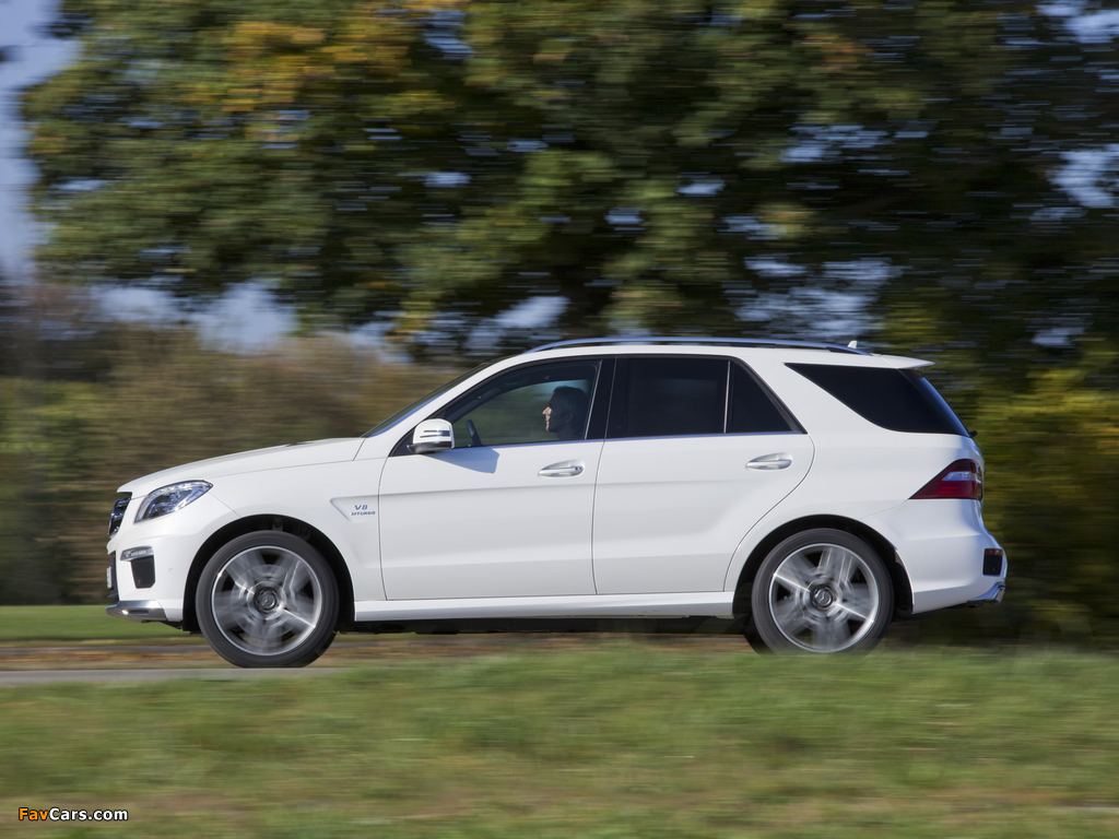 Mercedes-Benz ML 63 AMG (W166) 2012 wallpapers (1024 x 768)