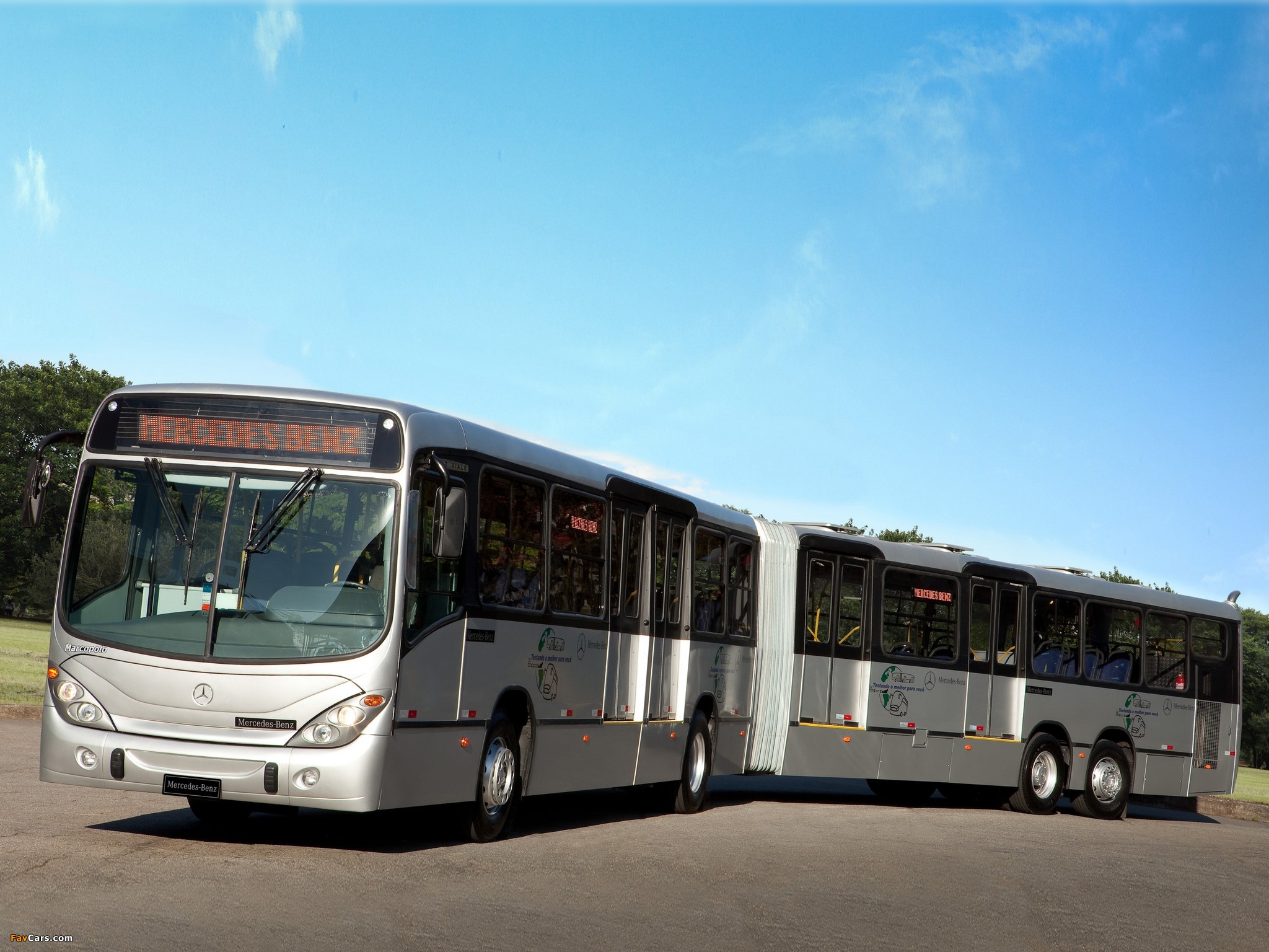 Images of Marcopolo Mercedes-Benz O 500 MDA Gran Viale Articulated 2011 (2048 x 1536)