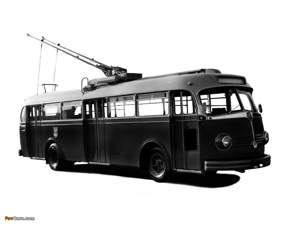Mercedes-Benz O6600 H Trolley Bus 1951–61 wallpapers (1024 x 768)