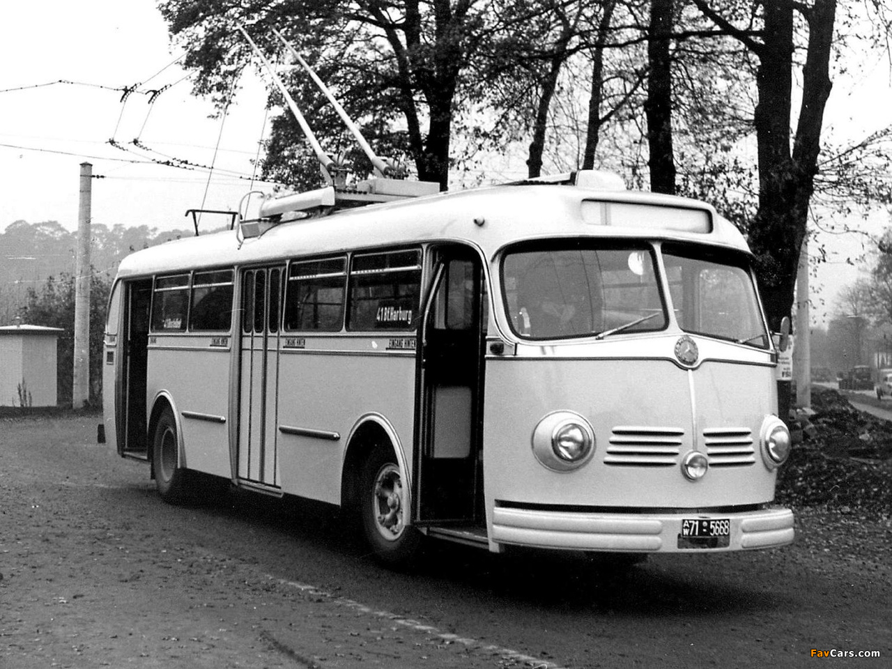 Mercedes-Benz O6600 H Trolley Bus 1951–61 wallpapers (1280 x 960)