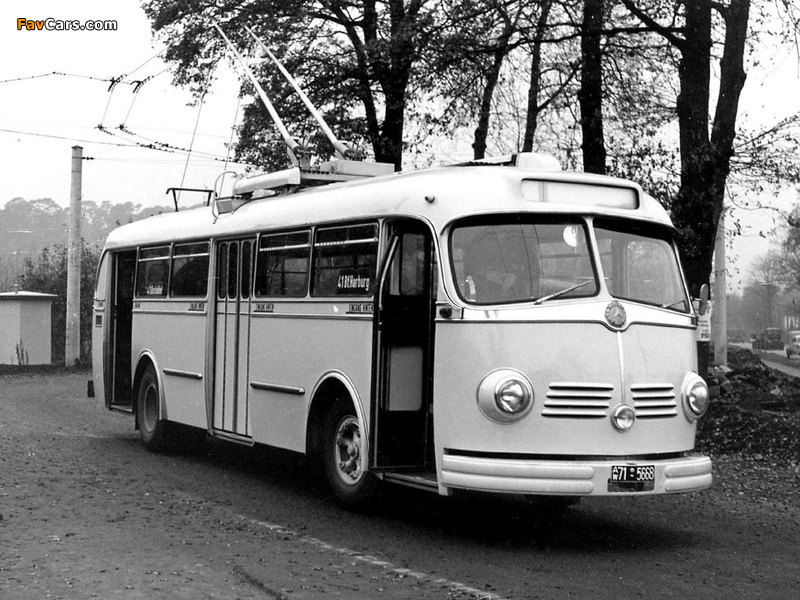 Mercedes-Benz O6600 H Trolley Bus 1951–61 wallpapers (800 x 600)