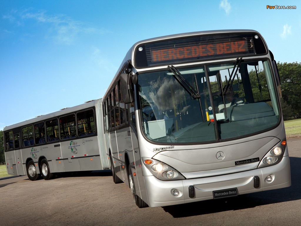Marcopolo Mercedes-Benz O 500 MDA Gran Viale Articulated 2011 images (1024 x 768)