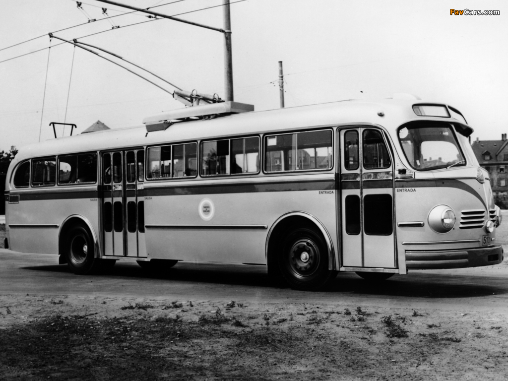 Pictures of Mercedes-Benz O6600 H Trolley Bus 1951–61 (1024 x 768)