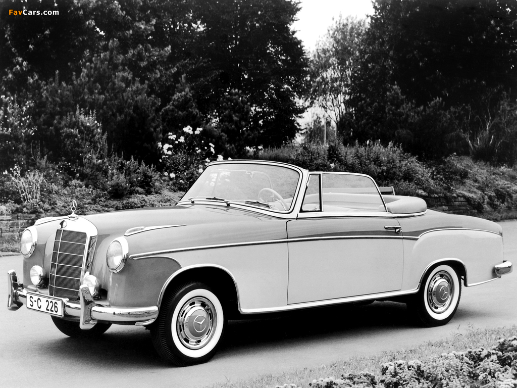 Images of Mercedes-Benz S-Klasse Cabriolet (W180/128) 1956–60 (1024 x 768)