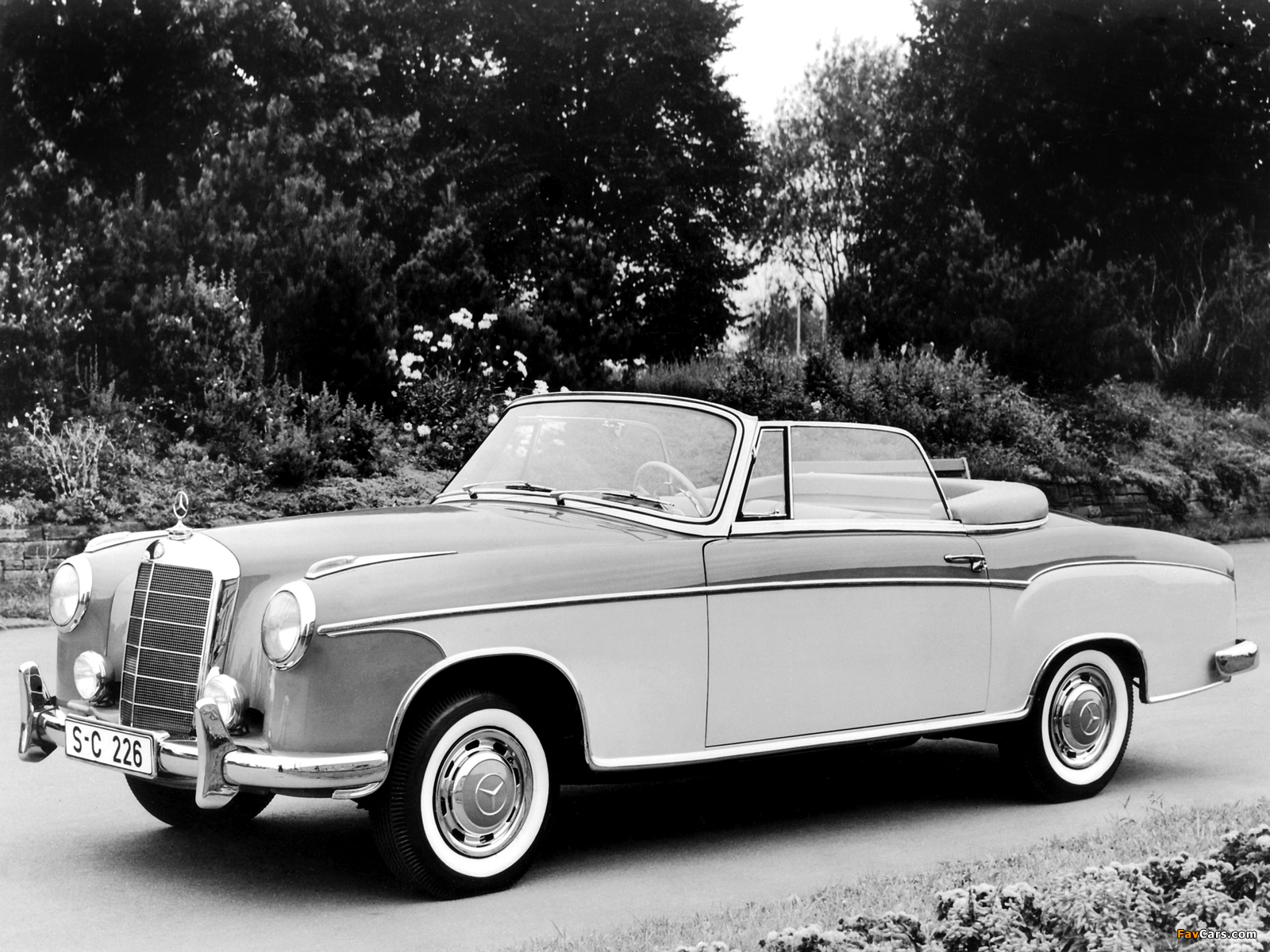 Images of Mercedes-Benz S-Klasse Cabriolet (W180/128) 1956–60 (1600 x 1200)
