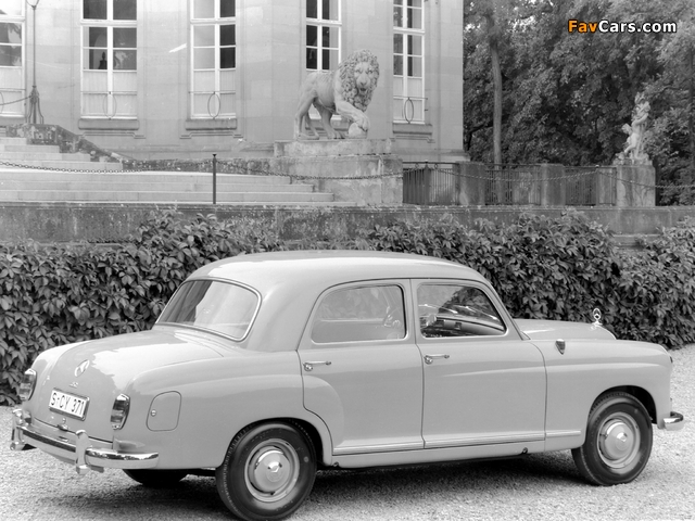 Mercedes-Benz E-Klasse (W120/121) 1953–62 images (640 x 480)