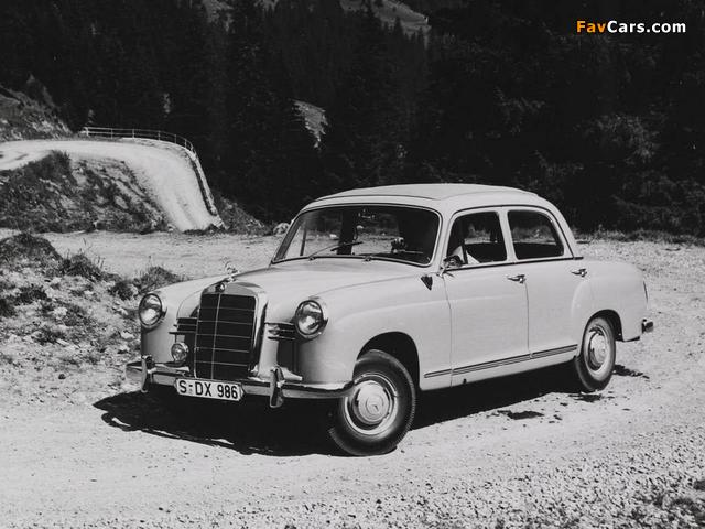 Mercedes-Benz E-Klasse (W120/121) 1953–62 wallpapers (640 x 480)